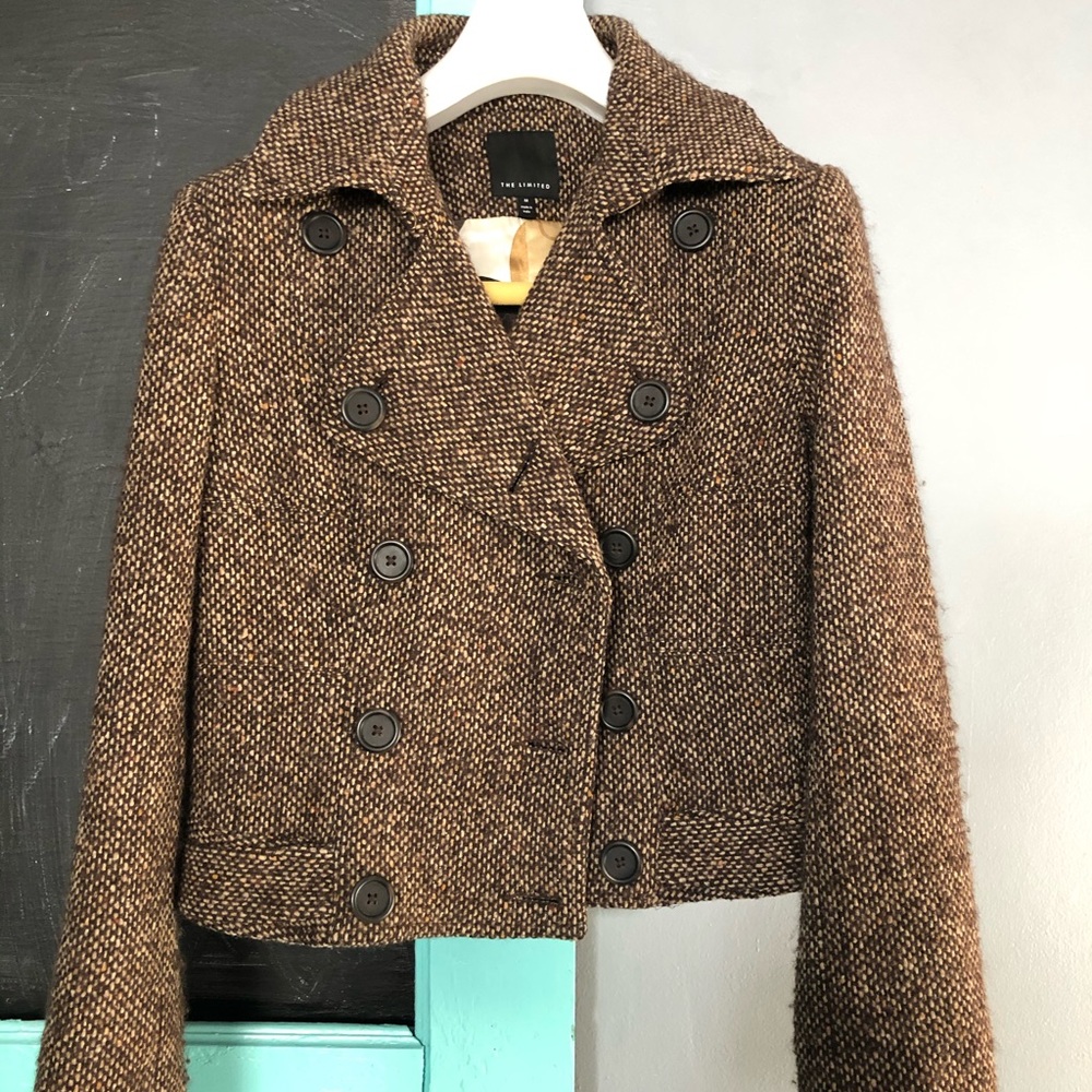 CUTE *RARE* VINTAGE TWEED JACKET from The Limited